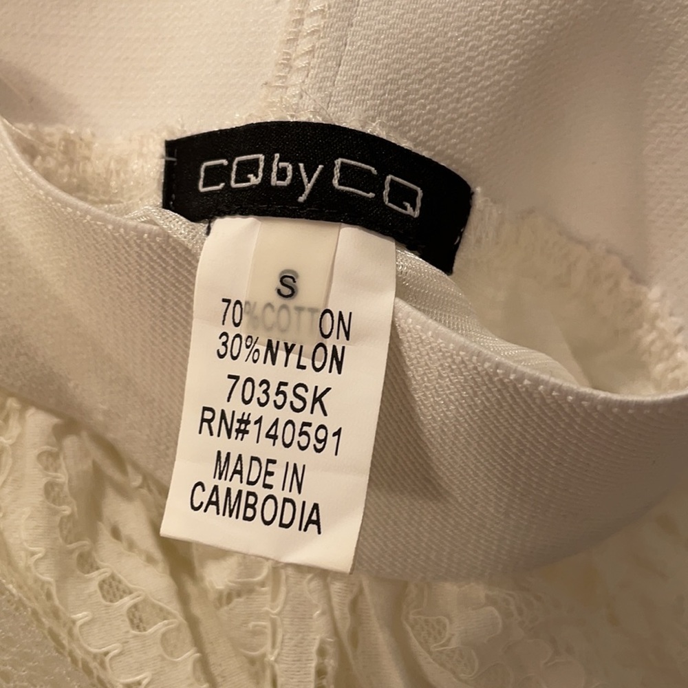 White Lace Skirt - image 7